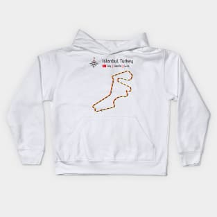 Circuit Istanbul - Turkey Kids Hoodie